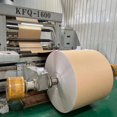 O PE de Eco revestiu o papel no rolo deslocou o rolo reciclado do papel de Brown