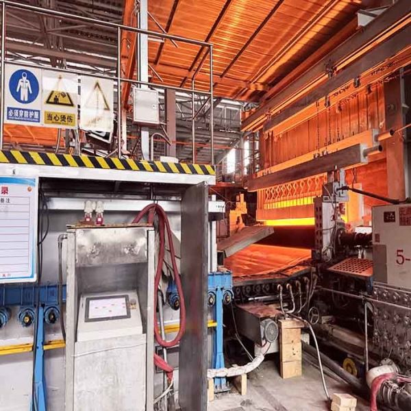 Translucent Pattern Glass Automatic Calender Glass Processing Machinery