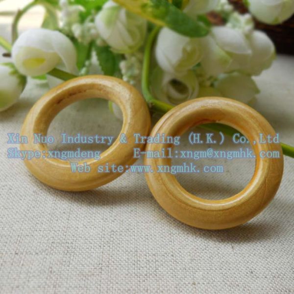 Wooden buckle, wood rings, wood rings, purses wood buckle