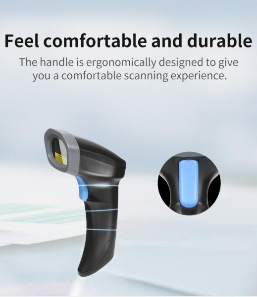 Supermarket Handheld USB Barcode Scanner CCD Linear Image Screen Code Reader
