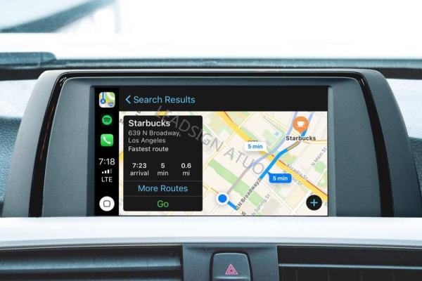 Wireless capability BMW CarPlay Android Auto for X5 F15/F85 2017-NOW with EVO BMW monitor charging port big screen