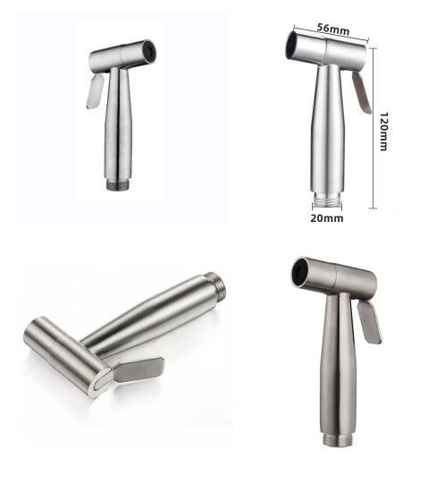 Пластиковый туалетный пистолет для распыления с женской стиральной насос и спутником флюзер