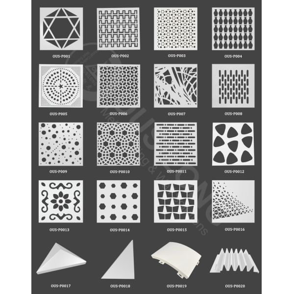 2 to 5 Kg per square meter Perforated Metal Ceiling Metal Ceilings Ceiling Tile Type Powder Coated Anodized Painted Finish