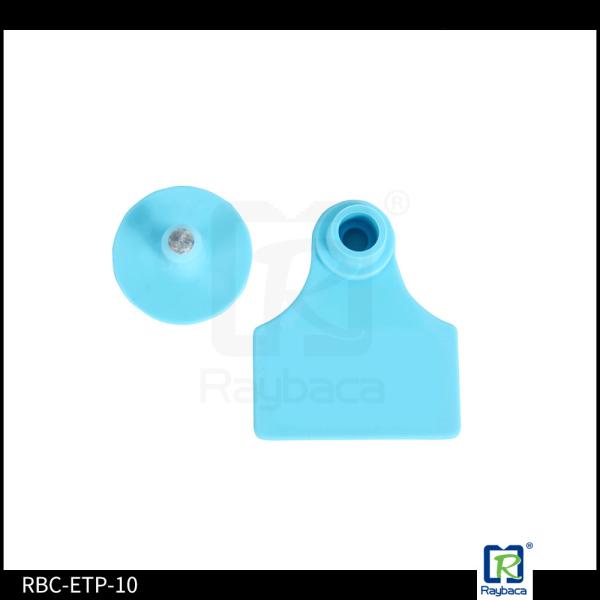 Small Two Pieces Pig Ear Tags For Female And Male Diary Farm Pig Management