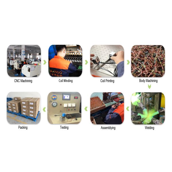 EEV EXV Электронный вентиль расширения для кондиционирования воздуха с 5-проводным катушкой