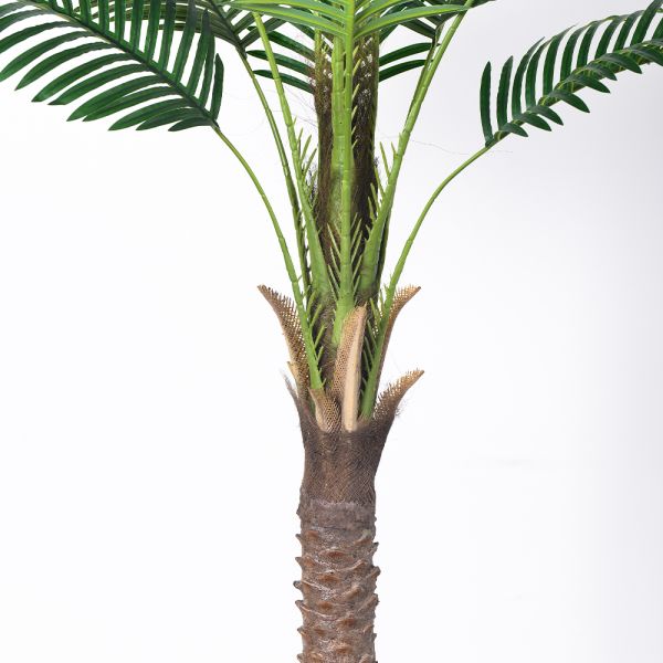 180cm 210cm Artificial Coconut Trees Fake Plants Large Green Palm Bonsai Decoration Room Floor Potted