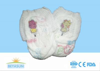 as calças descartáveis respiráveis macias secas do bebê de 3D Topsheet, tração bonita levantam