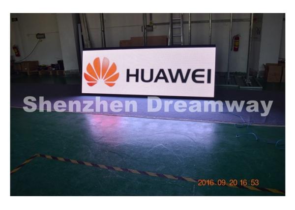 Waterproof 10 Mm SMD3535 Full Color Led Signs Outdoor 960 By 960 Mm Cabinet