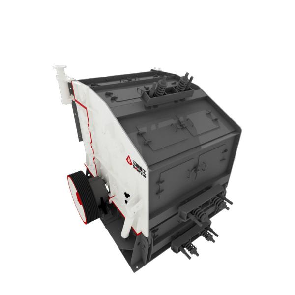Dual-Chamber Impact Stone Crusher 150-700t/h For Chemical Discharging Granularity 0-80 mm and Spindle material 40Cr