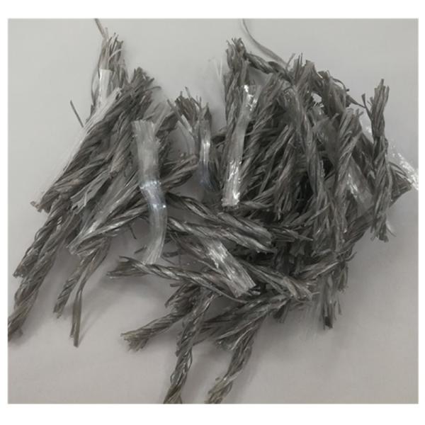 54mm Mixed Polypropylene Fiber Twister And Mesh Form For Concrete Reinforcing