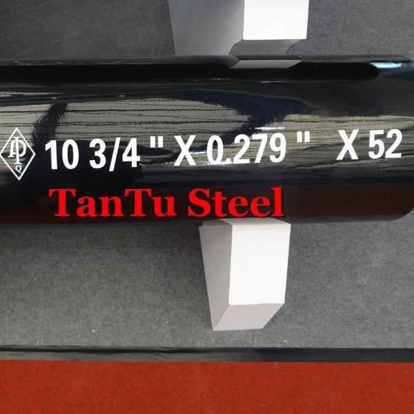 ASTM A53 BS1387 GradeB Carbon Steel Pipe with Galvanized or Oil in the surfurface By Tantu