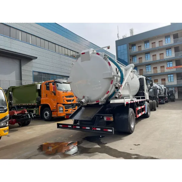 Isuzu 4X2 Septic Tank Suction Truck, 4-Cube Vacuum Sewage Truck, Sewage Tank Truck, Sewer Jet Truck, Vacuum Sewage Truck Manufacturer