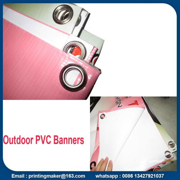 UV Protected Anti Flame Custom Printed PVC Vinyl Banners
