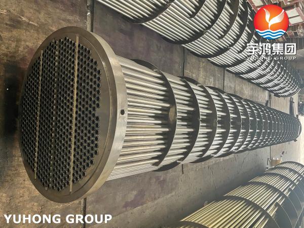 ASTM B111 EN 12452 C70600 Copper Steel Tube Bundle For Heat Exchanger，Condensers