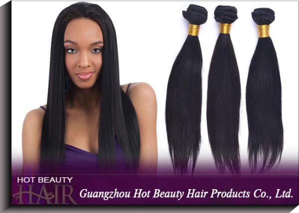 Black Silky Straight 5A Virgin Brazilian Hair 12-32 , Not Frizzy