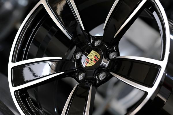 5x130 Forged Black Wheels 22 Inch 22X9.5 71.6 Fit Porsche Cayenne Turbo