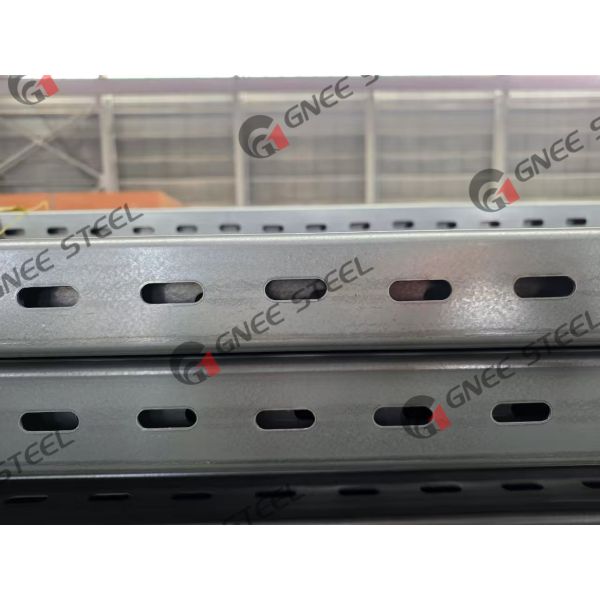Hot DIP Galvanized Slotted Perforated Strut Channel for Construction and Mechanical Applications