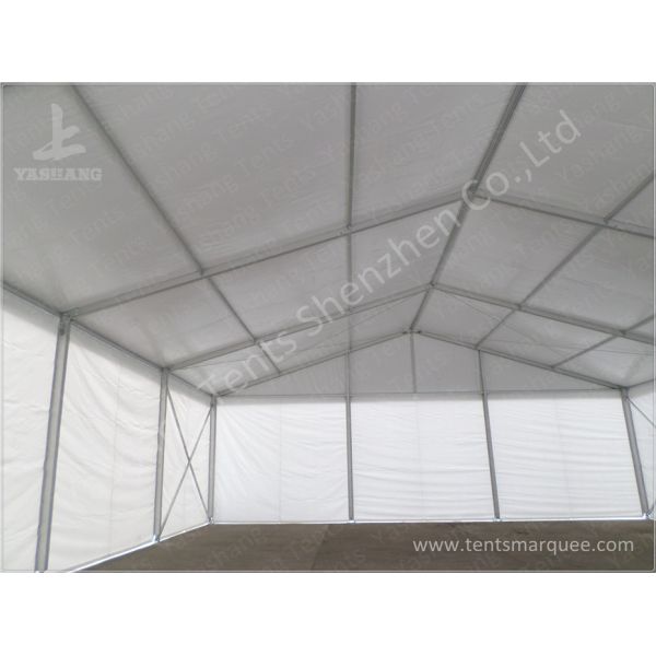 White Heat Resistant Industrial Warehouse/ Storage Tent Shelter For Raw Materials