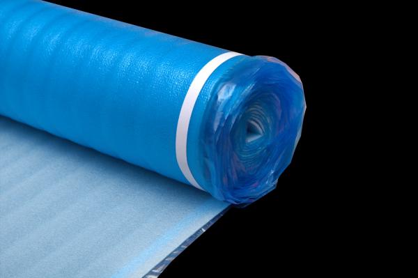 EPE Laminate Floor Underlay With Blue Single Foam High Thermal Insulation