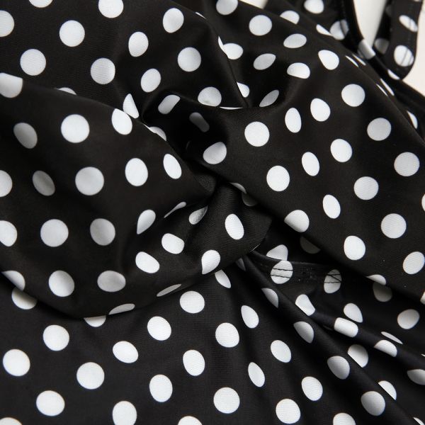 NAILANG High Waist Bikini Flounced Swimwear Women Two Piece Swimsuit With spot