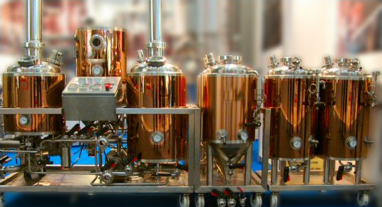 2HL Food Grade Pilot Brewing Equipment SS304 Fabrication With 50MM PU Insulation