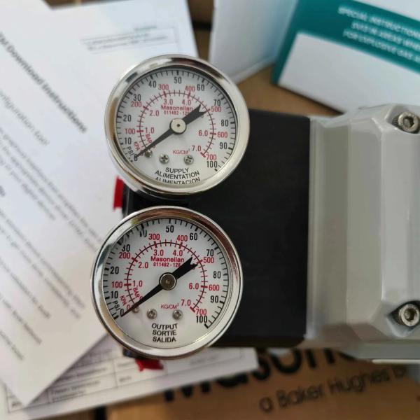 Masoneilan SVI3 Positionneur de soupape numérique Contrôle de soupape intelligent avec HART & Diagnostics avancés