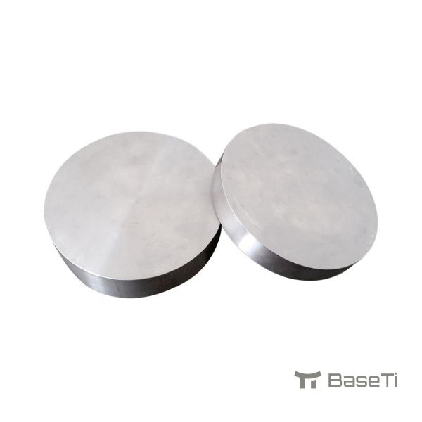 98mm X 20mm 22mm 24mm Titanium Disk ASTM F136 Gr 5 Ti6Al4V Medical For Implants Crowns