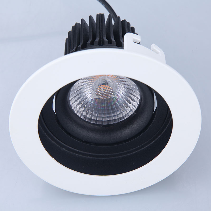 Ротатабельное IP54 утопило анти- СИД Downlight УДАРА слепимости 5W 7W