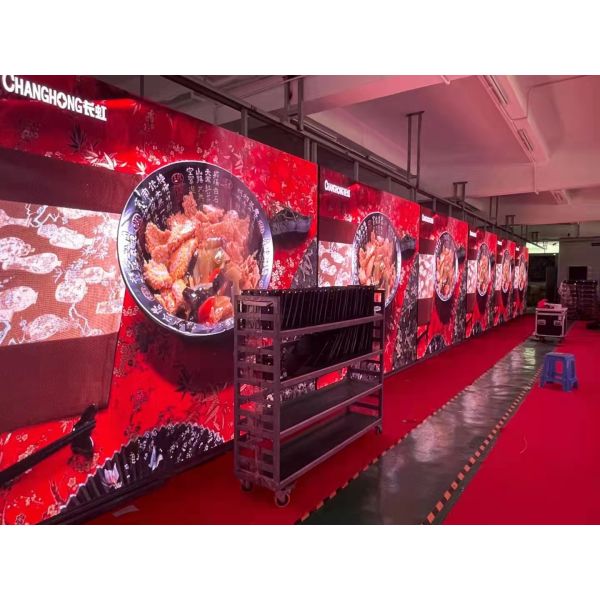 Фабрика шкафа 3840hz Шэньчжэня квасцов Плашк-случая экрана дисплея СИД P3.91 500Pro арендная