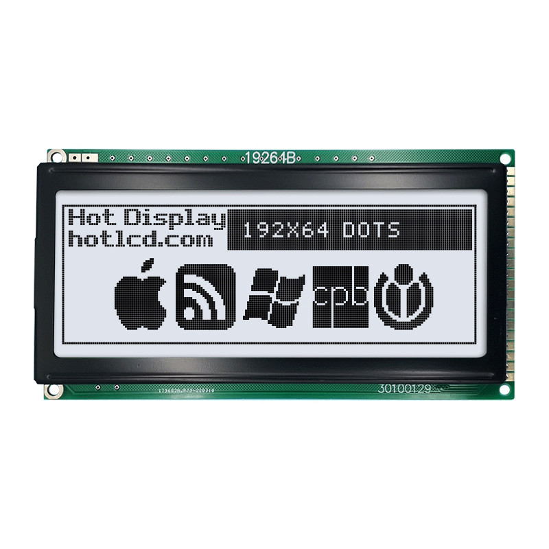 дисплей модуля 192X64 KS0108 графический LCD с белизной освещает HTM19264B контржурным светом