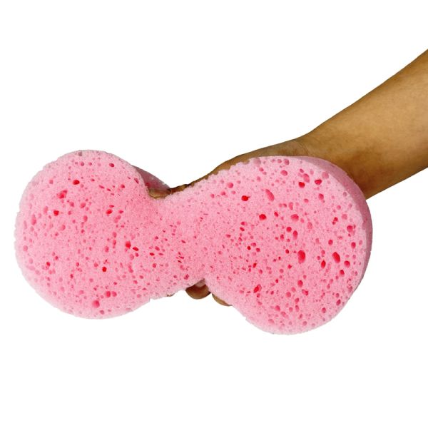 Yellow Pink Seaweed Sponge Soft High Absorbent Car Wash Sponge