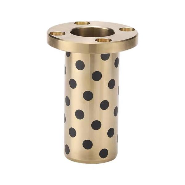 CuZn25AI5Mn4Fe3 Graphite Plugged Bronze Bushings For Mine Exploiting Equipments