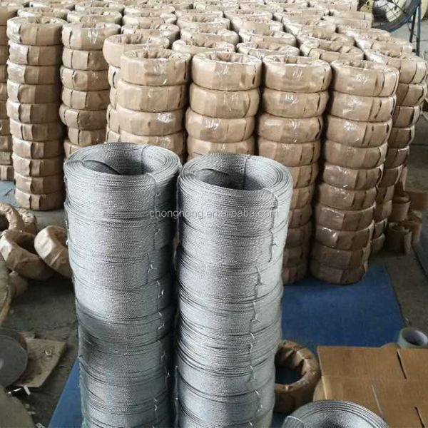 High Strength 5mm 7X7 Stainless Steel Wire Rope Manufactured in for Fishing Processing Service Other