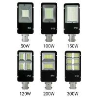 High Brightness Solar Powered Street Lamp Energy Saving High Powered Outdoor Lights