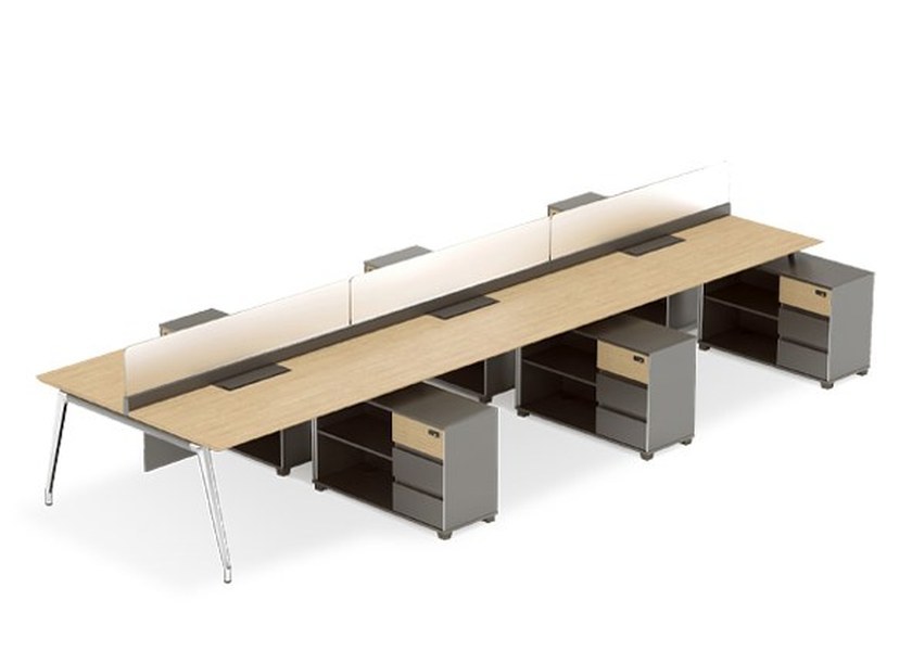 I Varna 2 Modular Workstations And Benches 900mm Width 900mm Depth 750mm Height