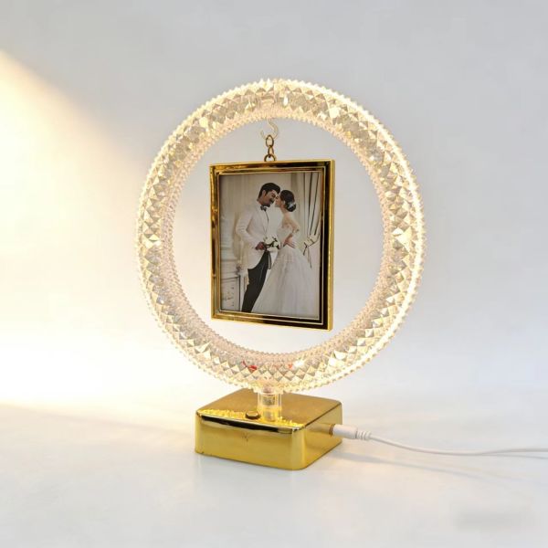 Sublimation LED Photo Frame Blanks Birthday Wedding Gift Customized Photo Frame Personalised Night Light