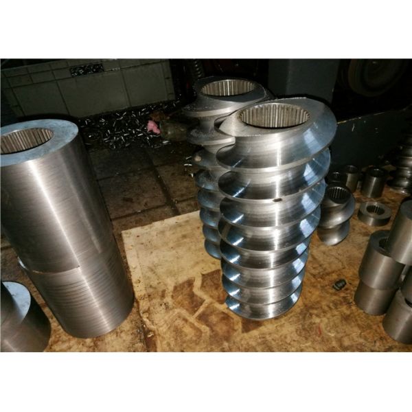 135mm Screw Element For Twin Screw Extruder With W6Mo5Cr4V2 Material