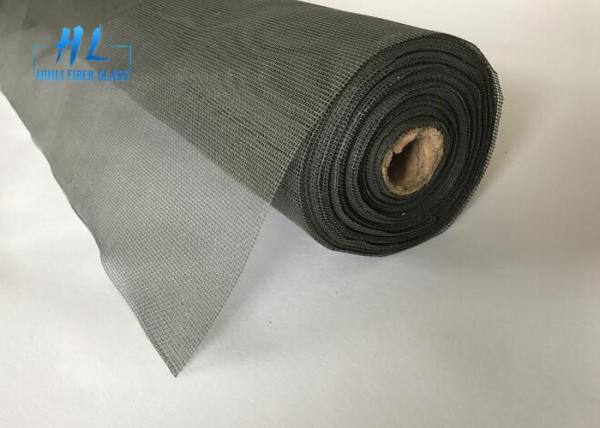 Fire Proof Fiberglass Insect Screen With Plastic Coating Eroding Resistant