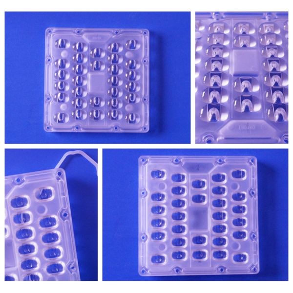 SunshineOpto LED Street Light Lens Square Shape 130mm 30 Points SMD 5050