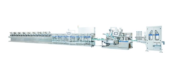 30g To 80gsm Wet Wipe Machine Wet Tissue Packing Machine