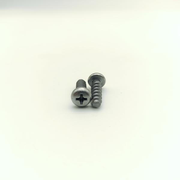 M6x18 Zinc Plated Button Head Self-Tapping Screws Phillips Drive