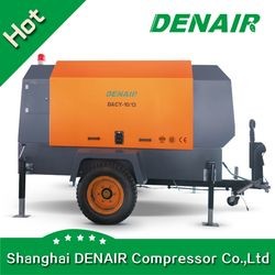 Diesel Driven Portable Screw Air Compressor
