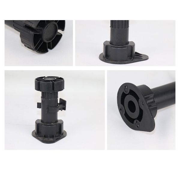 Modern Design PVC Skirting Line with Durable Waterproof PVC Feet and Supporting Leg