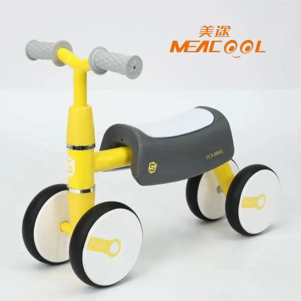 Adjustable Handlebars Kids Ride On Cars Balance Bike For 2-4 Years Old