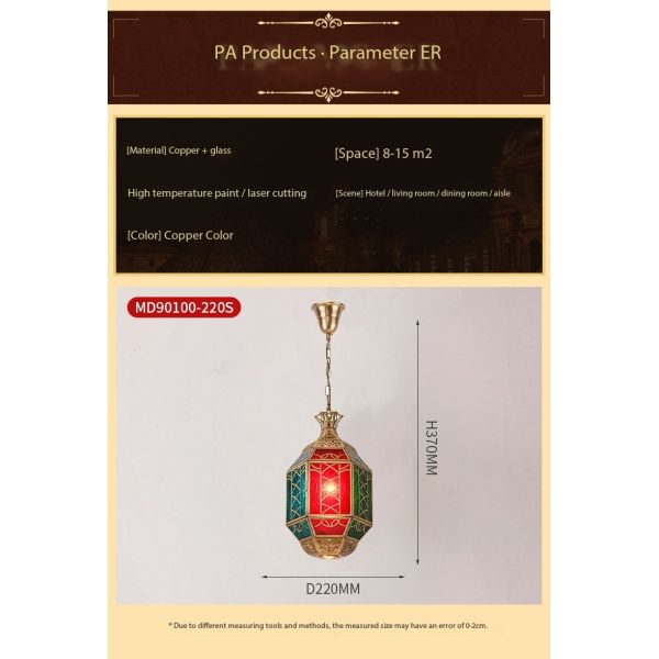 Interior Laser Printing Vintage Copper Chandelier For Aisle Entryway