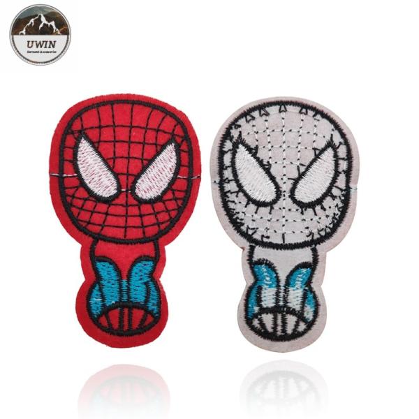 Spider Man Embroidered Sports Patches Eco Friendly Any Color Available