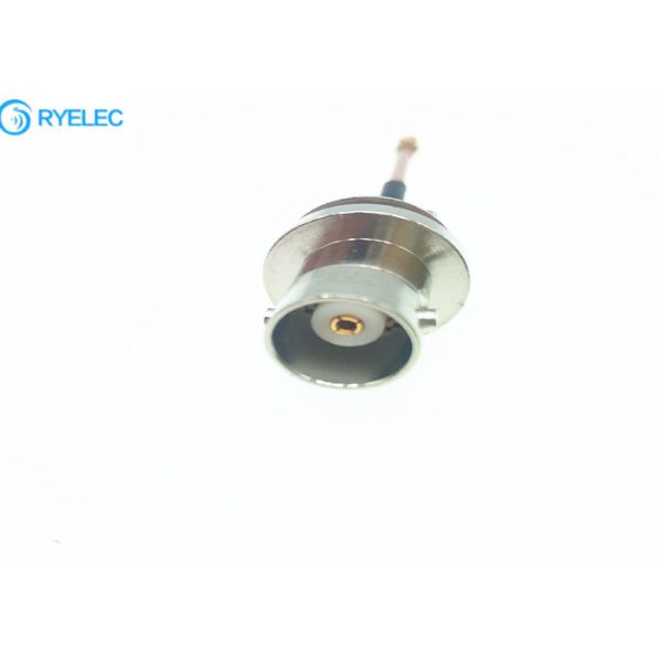 RF cable assembly waterproof IP67 BNC female rear bulkhead to IPX UFL RG178  cable