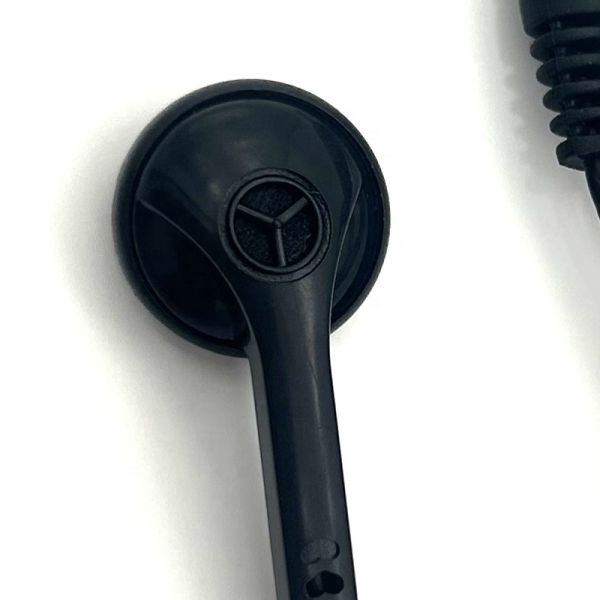 Competitive Airline Busline Disposable Earbud 3.5mm Wired Aviation Headset with PVC ABS Components and No Wireless Type