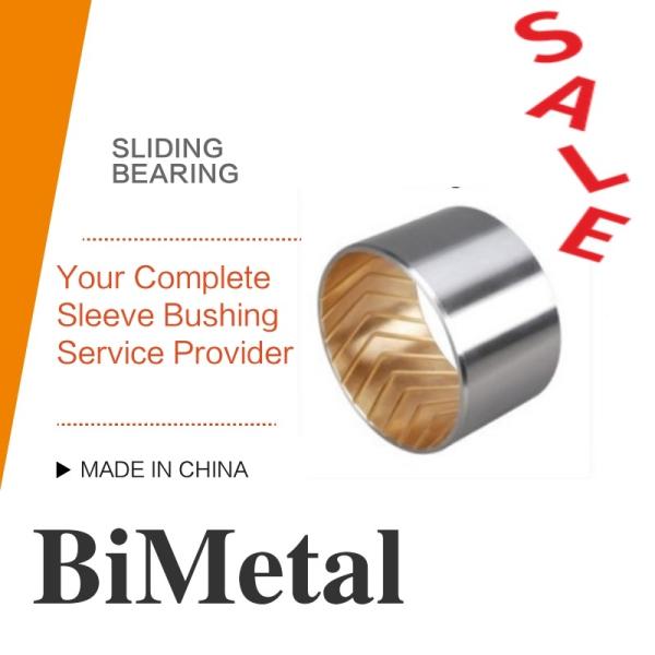 Engineering / Bimetal Bushings / Material Cupb10sn10 & Cusn6zn6pb3 Track Roller Bushes