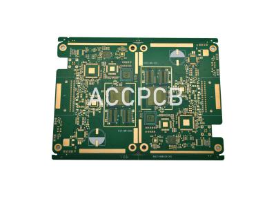Alta frequência rápida high-density do PWB da criação de protótipos do PWB de Goldfinger para a placa de som